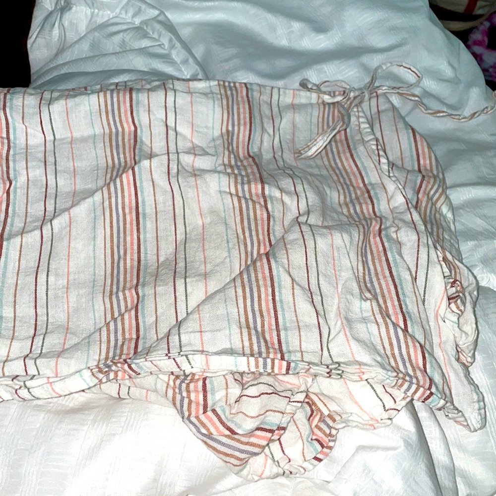 Striped skort
